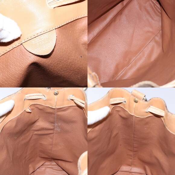 CELINE Macadam Canvas Shoulder Bag Beige - Picture 12 of 12